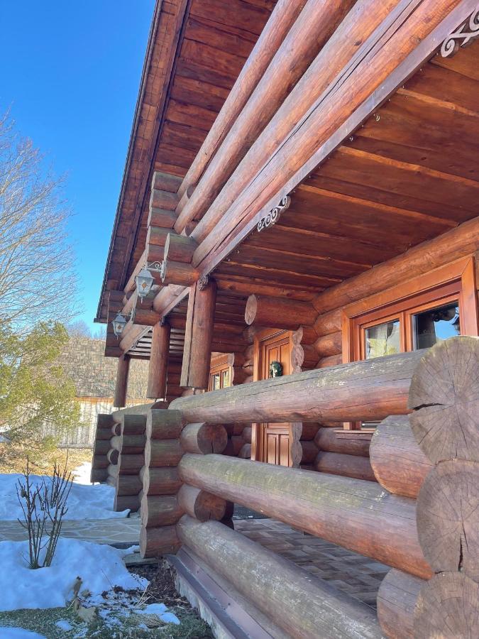Trinity Log Cabin Wellness Resort Штрба Экстерьер фото
